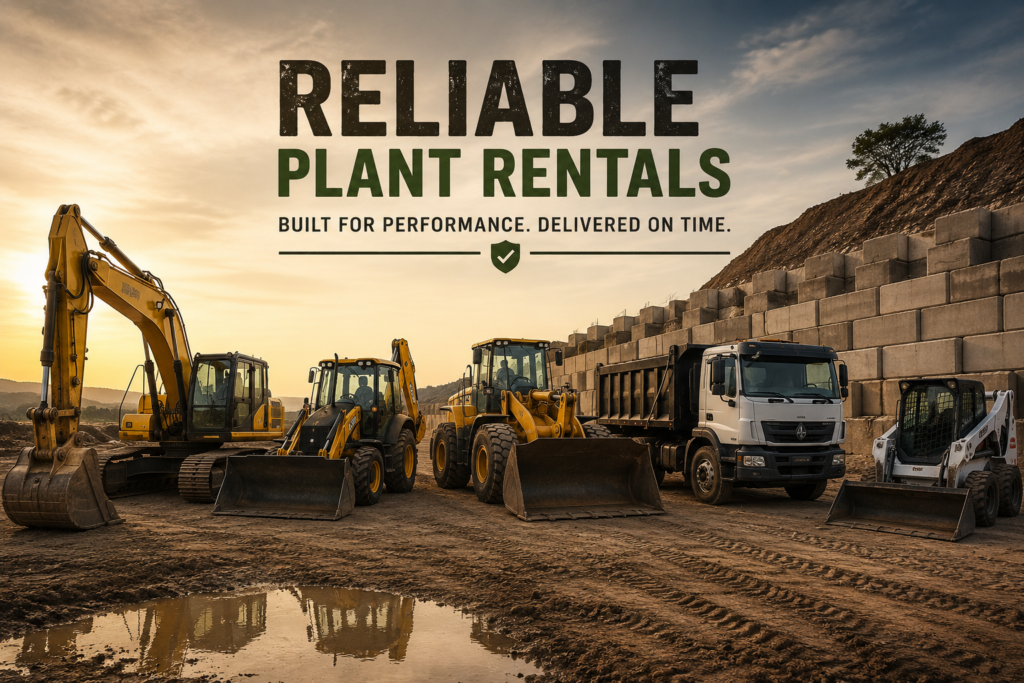 Reliable Plant Rentals in South Africa
